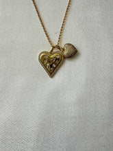 Load image into Gallery viewer, Double Heart in Crystals