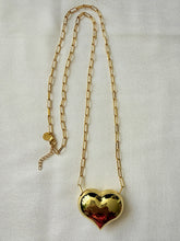 Load image into Gallery viewer, Bubble Gold Heart