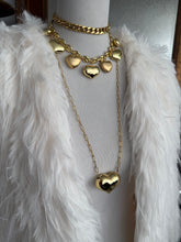 Load image into Gallery viewer, Bubble Gold Heart